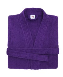 Terry Kimono Purple Bathrobe
