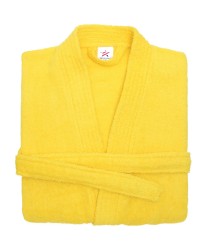 Terry Kimono Yellow Bathrobe