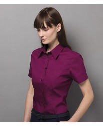 Personalised Ladies Corporate Oxford Shirt with Pocket K719 Kustom Kit 125 GSM