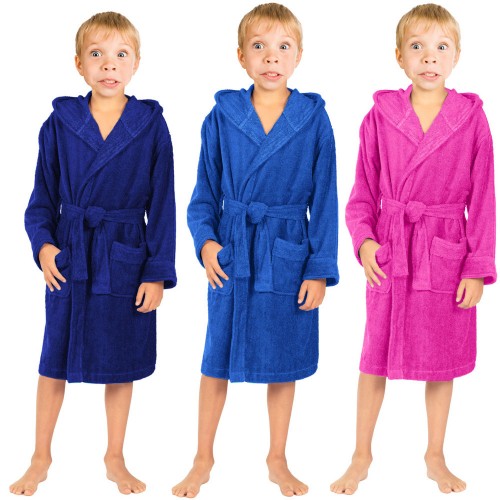 Children's Personalised Bathrobe £11, Kids name on Robe
