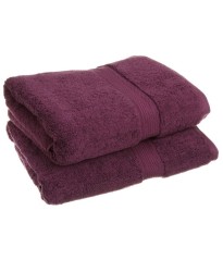 Large Bath Size Purple Towel 100 x 150 cm