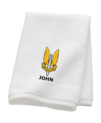 Personalised Who dares Wins SAS Towels with custom text