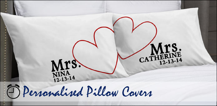 Personalised Pillowcases Customised Pillow Covers