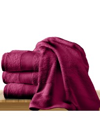 SS Hotel Burgundy Bath Sheet Towel 70 x 130 cm 500 GSM