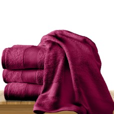 SS Hotel Burgundy Bath Sheet Towel 70 x 130 cm 500 GSM