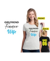 Girlfriend Fiance Wife Hen Weekend Bridal Party Unisex Adult T-shirt