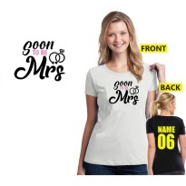 Soon To Be Mrs Bride-to-Be Bachelorette Party Unisex Adult T-shirt