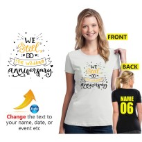 We Still Do 50th Wedding Anniversary Romantic Couple Unisex Adult T-Shirt