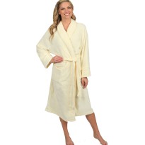 Terry Ivory Bathrobe