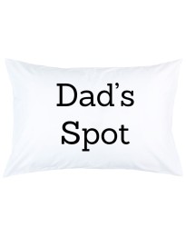 Personalized DAD'S SPOT printed pillowcase covers
