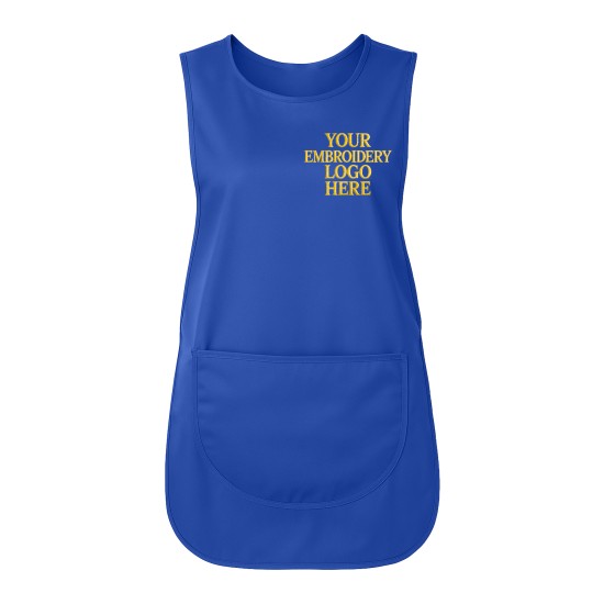 Personalised Custom Embroidered Pocket Tabard – Left Chest Logo ...