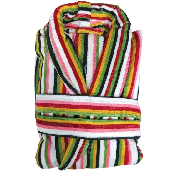 Rainbow dressing gown clearance