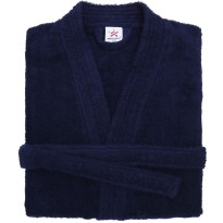 Terry Kimono Navy Bathrobe