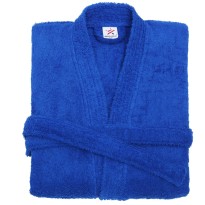 Terry Kimono Royal Blue Bathrobe