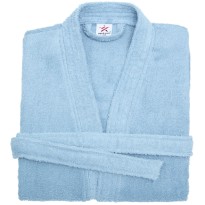 Terry Kimono Sky Blue Bathrobe