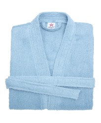 Terry Kimono Sky Blue Bathrobe