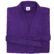 Terry Kimono Purple Bathrobe