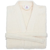 Terry Kimono Ivory Bathrobe