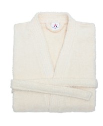 Terry Kimono Ivory Bathrobe