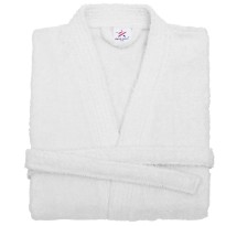 Terry Kimono White Bathrobe