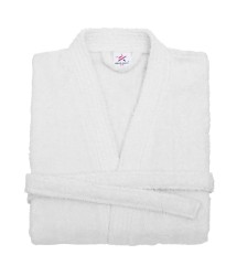 Terry Kimono White Bathrobe