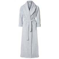 Bathrobes in Ash Grey Cotton Terry