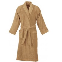 Terry Beige Bathrobe