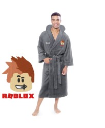A classic Blox Custom Personalized Bathrobe A classic Blox Custom Personalized Bathrobe