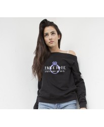 Bridal Customised Wedding Sweatshirt in Black