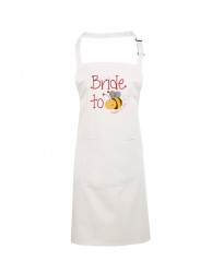 Cool bride to bee design on Apron