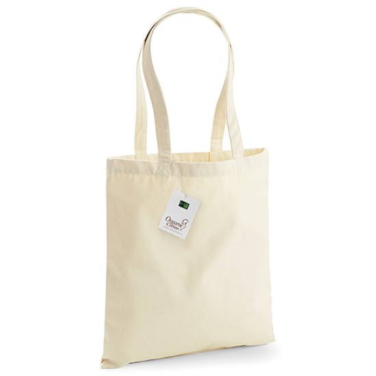 Personalised EarthAware Organic Bag For Life W801 Westford Mill 340 GSM