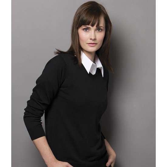 Personalised Ladies Arundel V Neck Sweater K353 Kustom Kit
