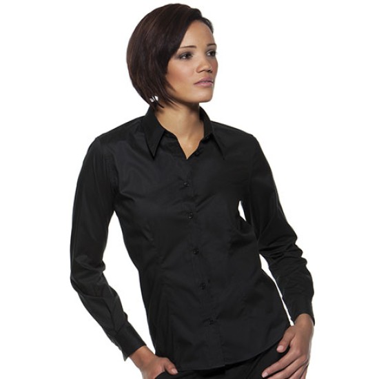 Personalised Bargear Ladies Long Sleeve Shirt K738 Kustom Kit 120 GSM