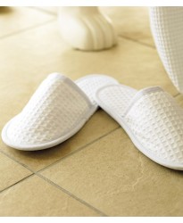 Personalised Waffle Mule Slippers TC66 Towel City 220 GSM Personalised Waffle Mule Slippers TC66 Towel City 220 GSM