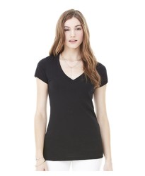 Personalised Jersey Deep V Neck T-Shirt BL6035 Bella 140 GSM