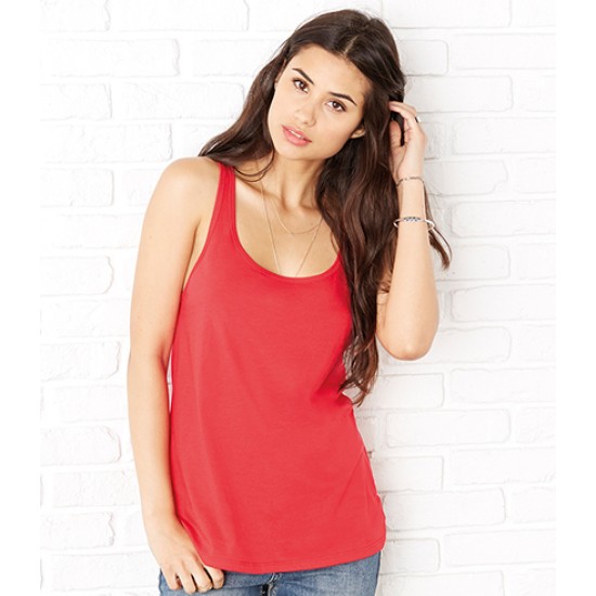 Personalised Relaxed Jersey Tank Top BL6488 Bella 145 GSM