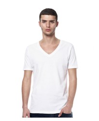 Personalised T-Shirt EP03V Men'S Organic V-Neck Continental