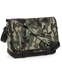 Personalised Bag BG171 Camo Messenger BagBase