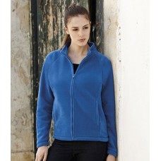 Personalised Fleece Jacket SS59 Lady Fit Outdoor Fruit of the Loom 300 GSM