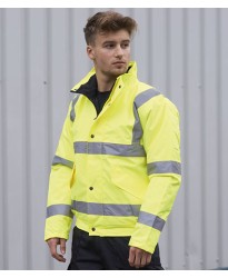 Personalised Jacket PW001 Hi-Vis Bomber Portwest