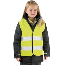 Personalised Safety Vest RS200B Kids Hi -Vis Result