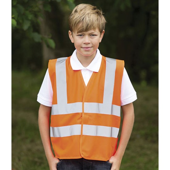 Personalised Kids HiVis Vest HV77 High Visability RTY