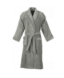 Terry Charcoal Grey Bathrobe