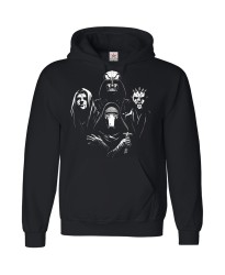 4 Faces Darth Hoodie