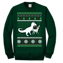 T Rex Dinosaurs Christmas Ugly Jumper