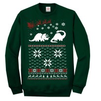 Styracosaurus Dinosaurs Christmas Ugly Jumper