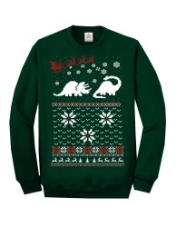 Styracosaurus Dinosaurs Christmas Ugly Jumper