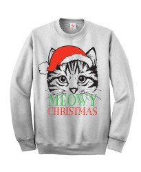 Cat Father Christmas Ugly Jumper