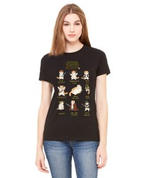 Cat WARS Ladies T Shirt