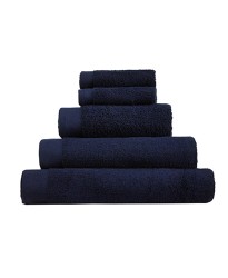 Large Bath Size Navy Towel 100 x 150 cm